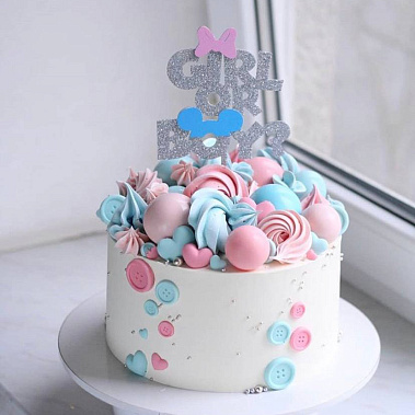 Торт "Girl or Boy" купить - первоуральск.сладкоежкин.рф