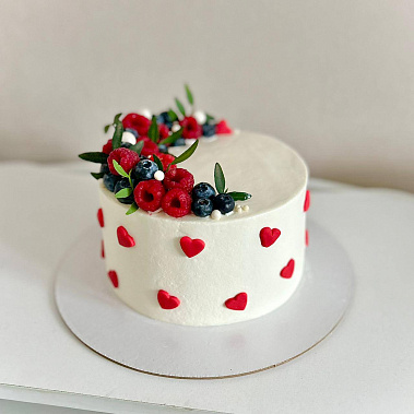 Торт в сердечках купить - первоуральск.сладкоежкин.рф