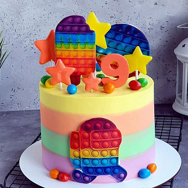 "Радужный поп-ит" купить - первоуральск.сладкоежкин.рф