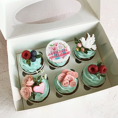 Капкейки "Любимой прабабушке" купить - первоуральск.сладкоежкин.рф