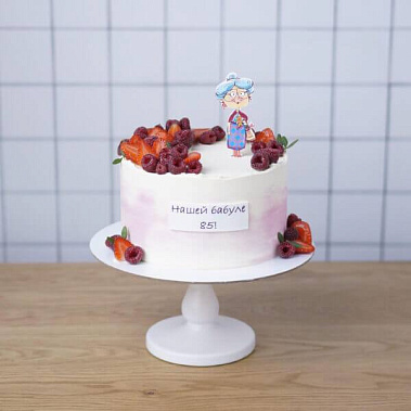 Торт «Юбилей бабушки» купить - первоуральск.сладкоежкин.рф