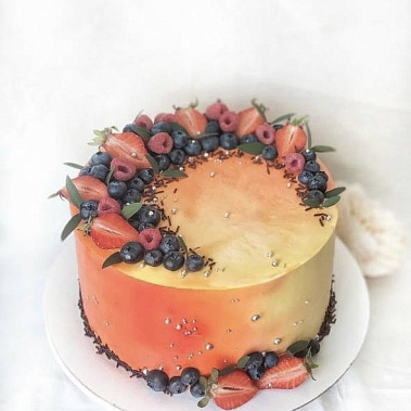 Торт «Закат» купить - первоуральск.сладкоежкин.рф