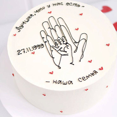 Торт "Семья" купить - первоуральск.сладкоежкин.рф