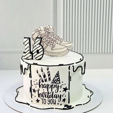 Торт "Кроссовки" купить - первоуральск.сладкоежкин.рф